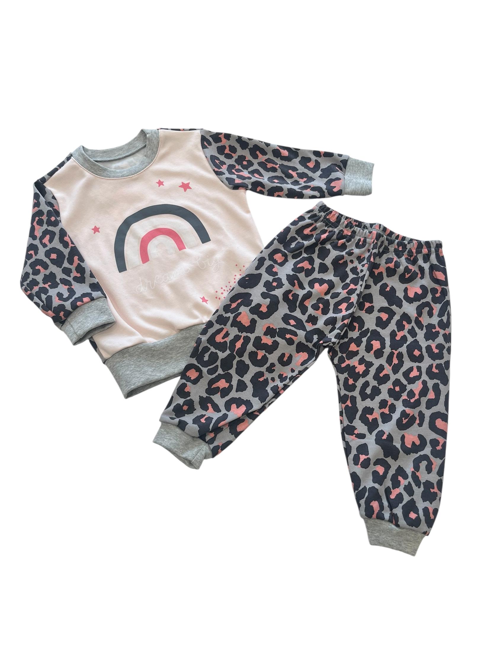 Jasmil Pidžama za bebe 15B-16P101, Siva