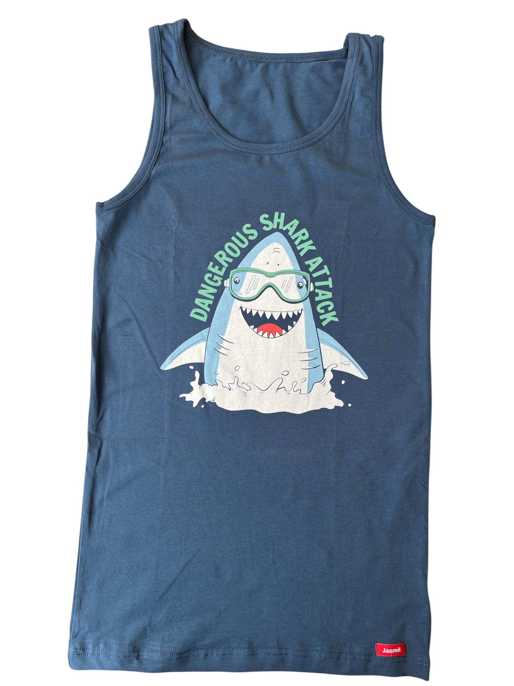 Jasmil Majica za dečake bez rukava, Plava