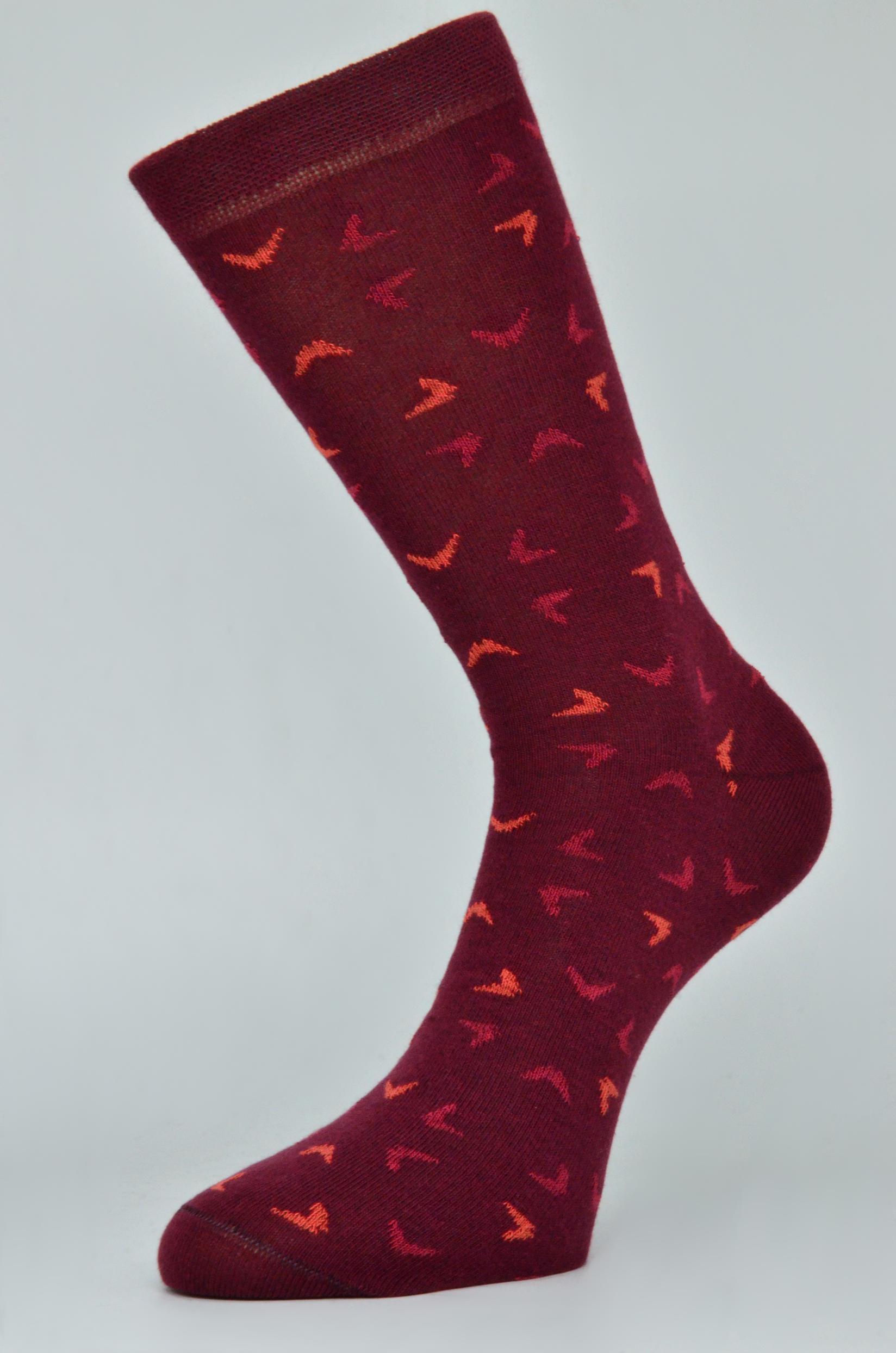 GERBI Muške sokne Free Style 42-44 m7 bordo