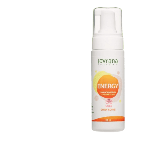 LEVRANA Pena za umivanje lica Energy, 150 ml