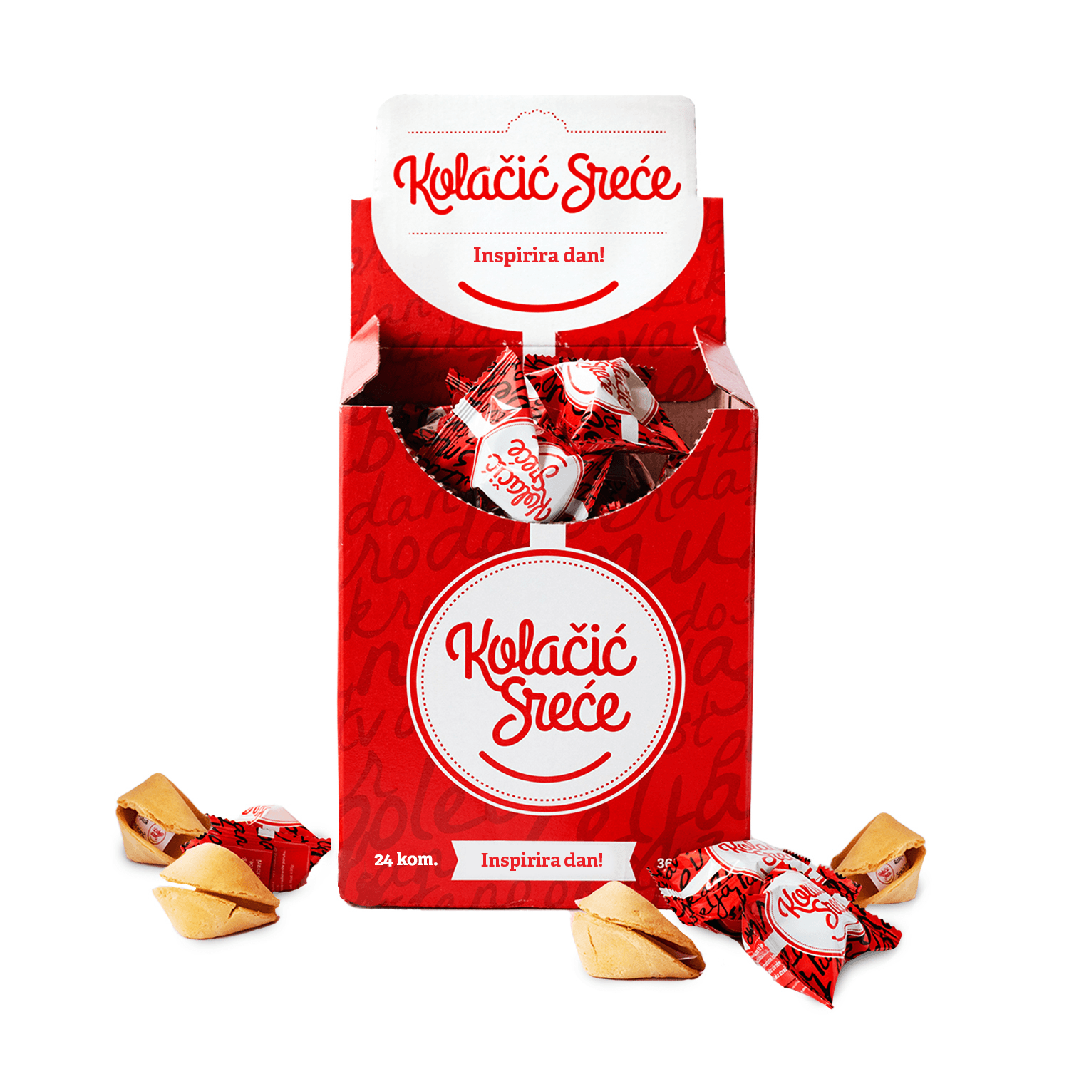KOLAČIĆ SREĆE Kolačić sreće, 24 komada