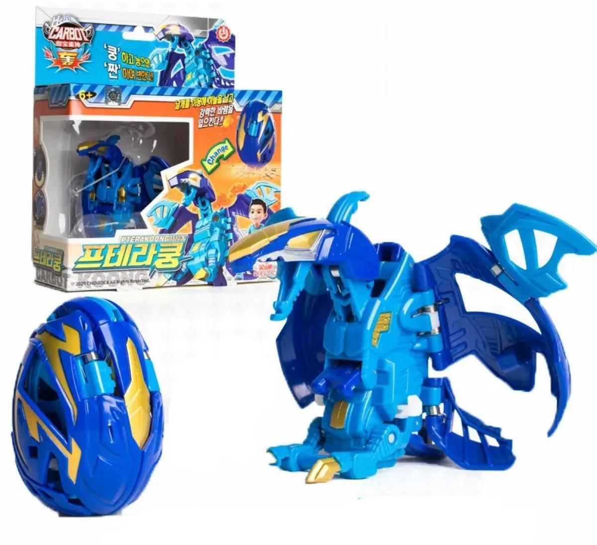Selected image for Hello Carbot PTERAKOONG Transformers dino jaje u akciji, Plavi