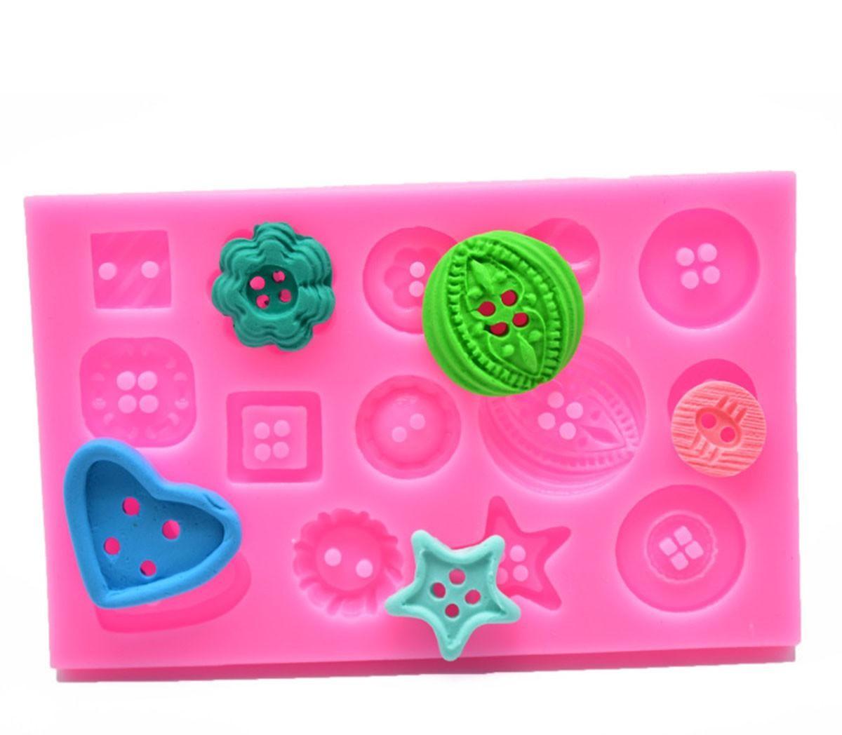 Button mold Modle sa motivima dugmića i srca