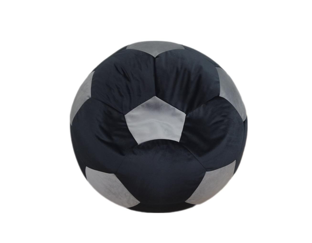 Lazy Pleasure, Lazy bag - lopta Stič, Ø230, Crno-Sivi