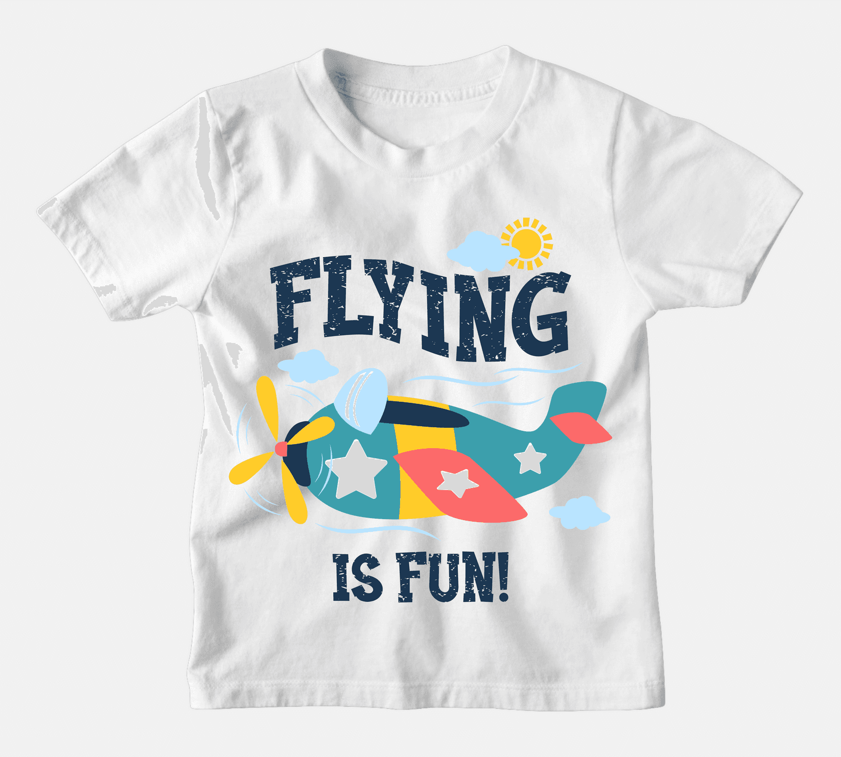 Mafimi Majica za dečake Flying, Bela
