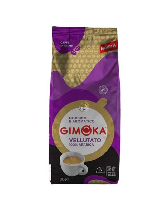 GIMOKA Pržena kafa u zrnu Vellutato Rainforest, 500g