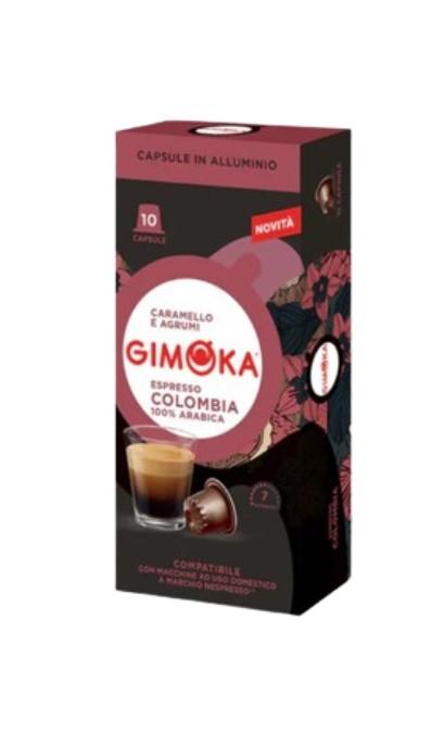 GIMOKA Kapsule za kafu Columbia, 10 komada