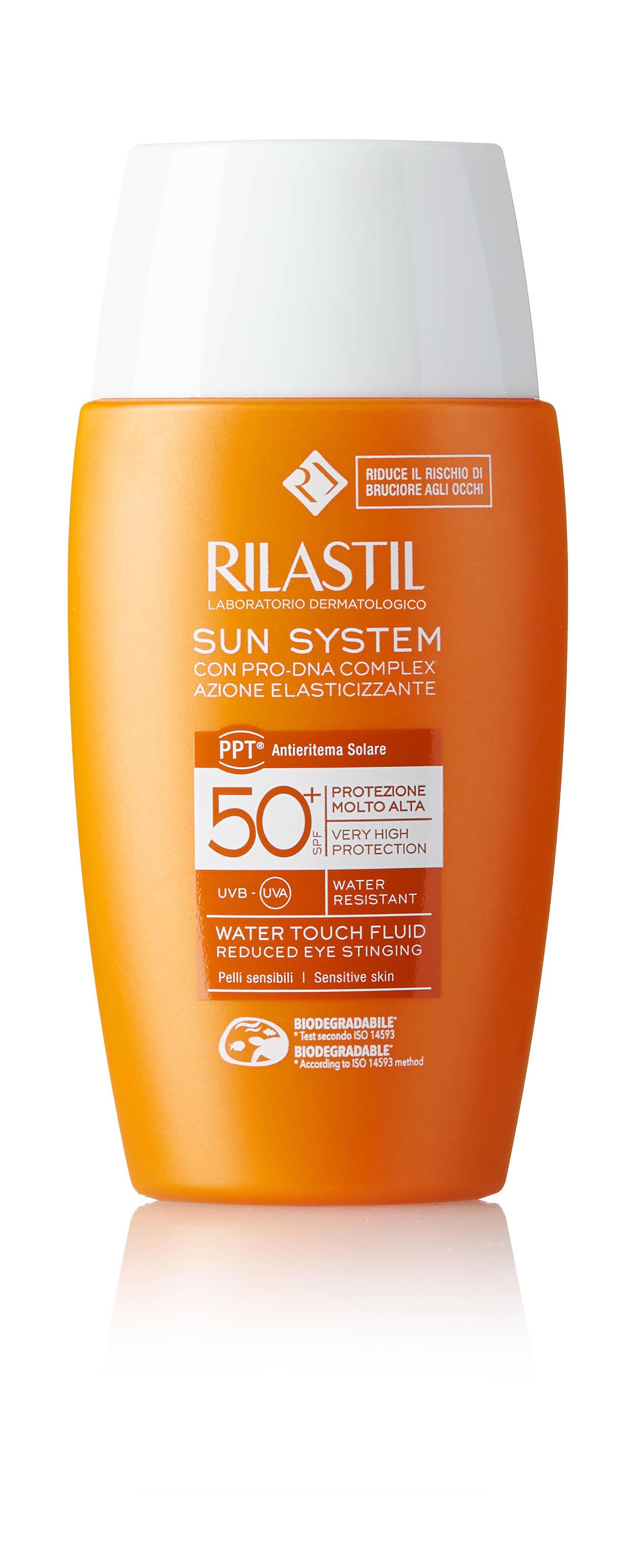 RILASTIL Fluid za zaštitu kože lica od sunca SPF 50+ Water Touch 50ml
