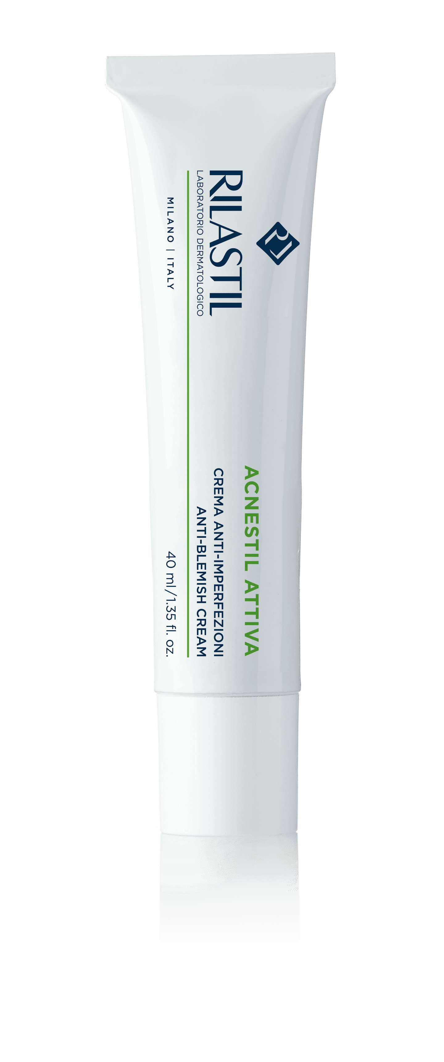 RILASTIL Krema namenjena za tretman mešovite, masne i kože sklone aknama Acnestilattiva 40ml