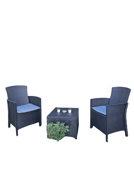 GIARDINO E CASA Balkonski set Stella, Sivi