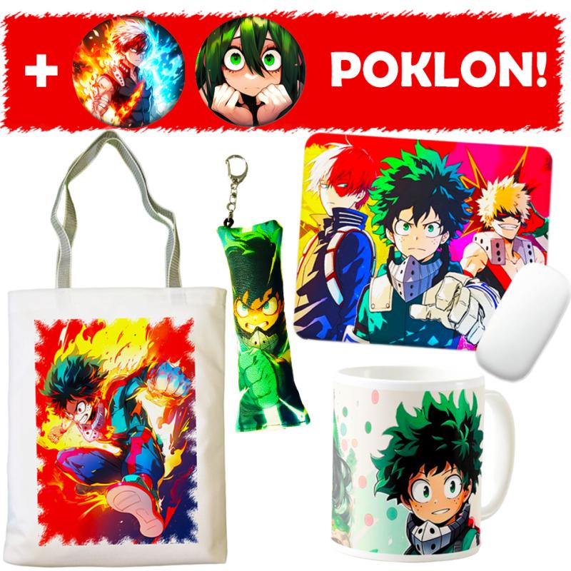 Set My anime Hero Academia, 4 kom