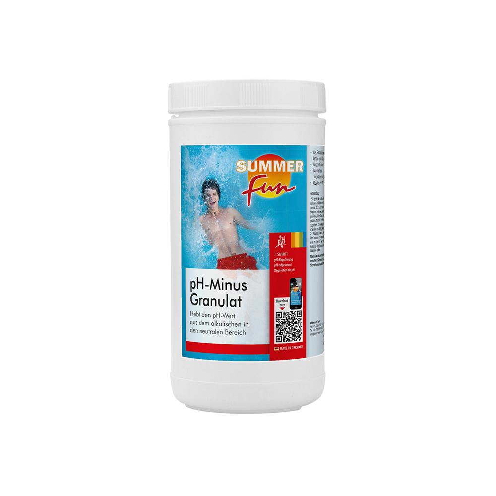 Chemoform AG Summer Fun Granulat za snižavanje pH vrednosti, Ph-minus, 1,5kg