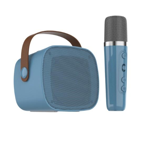 NET Bluetooth Zvučnik Karaoke i Mikrofon, Plavi