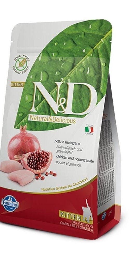 N&D Suva hrana za mačiće, Piletina i nar, 10kg