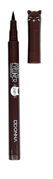 D'DONNA Ajlajner Cat Eye braon