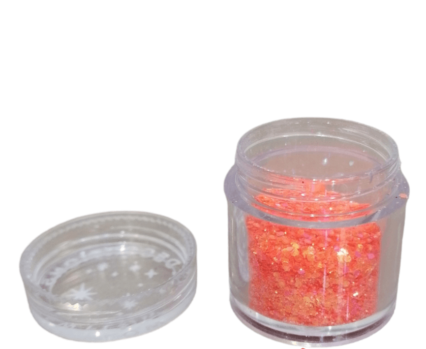 Gliteri za nokte narandžasti