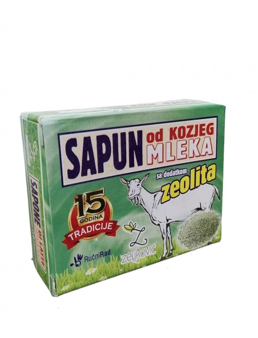 Selected image for ZELJKOVIĆ Sapun od kozjeg mleka i kukuruznog griza 70g