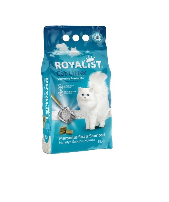 ROYALIST Posip za mačke sa mirisom sapuna, 5l