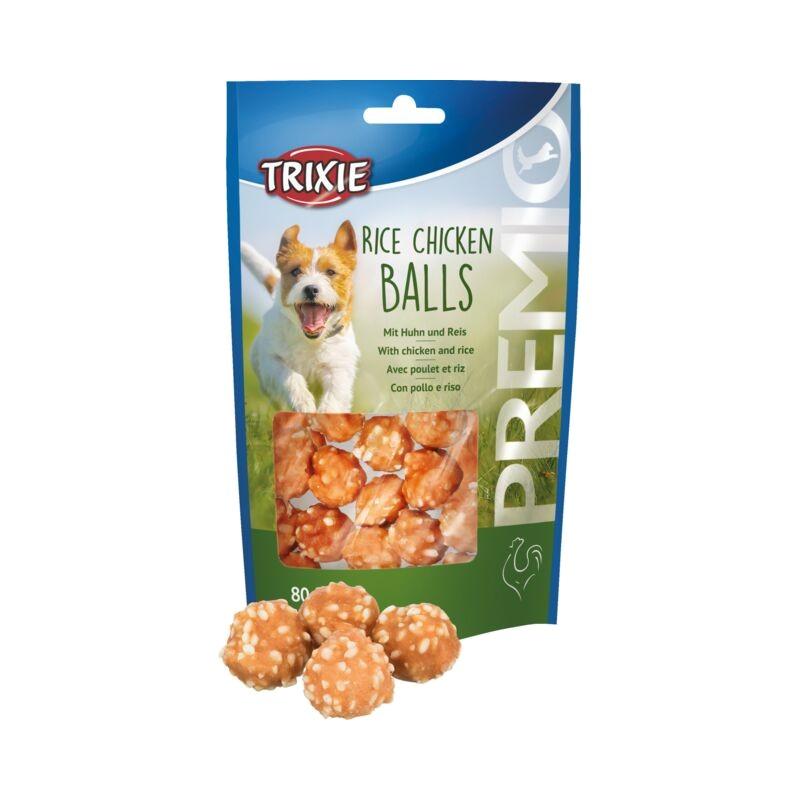 TRIXIE Poslastica za pse Premio Rice Chicken Balls 80g