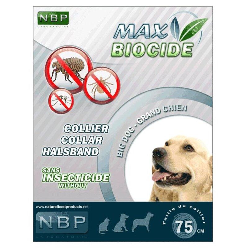 MAX BIOCIDE Antiparazitska ogrlica za velike pse 75cm