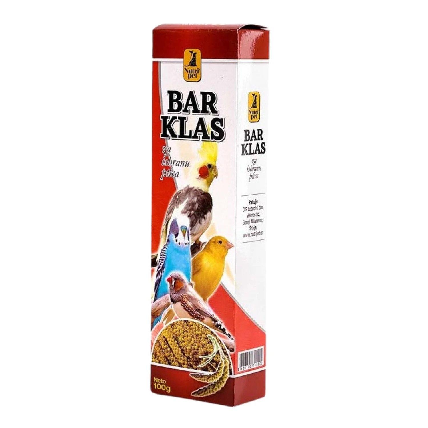NUTRIPET Hrana za ptice Bar-Klas 100g