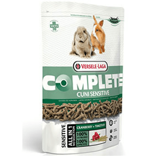 VERSELE LAGA Kompletna ekstrudirana hrana za zeče osetljive na neke sastojke ostalih hrana Cuni Complete Sensitive 500g