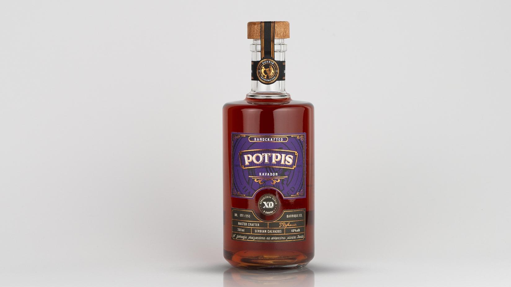 POTPIS Rakija Kalvados XO 0.7l