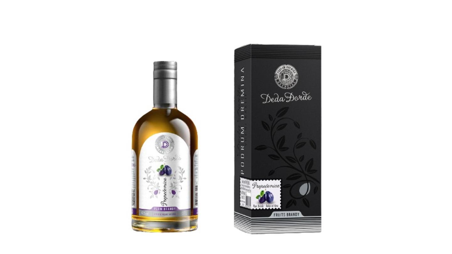 DEDA ĐORĐE Rakija prepečenica šljiva 0.7l