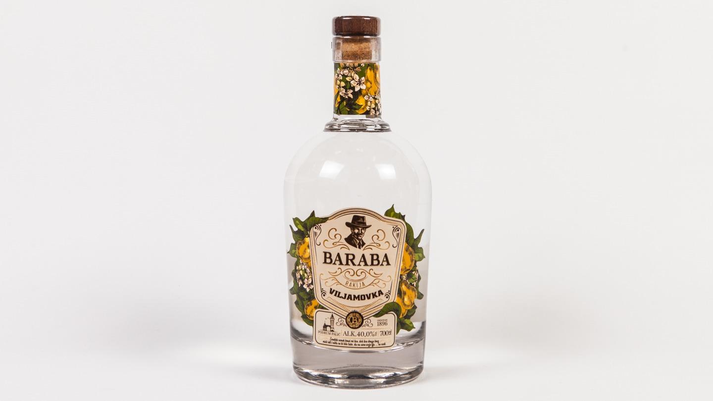 BARABA Rakija viljamovka 40% 0.7l