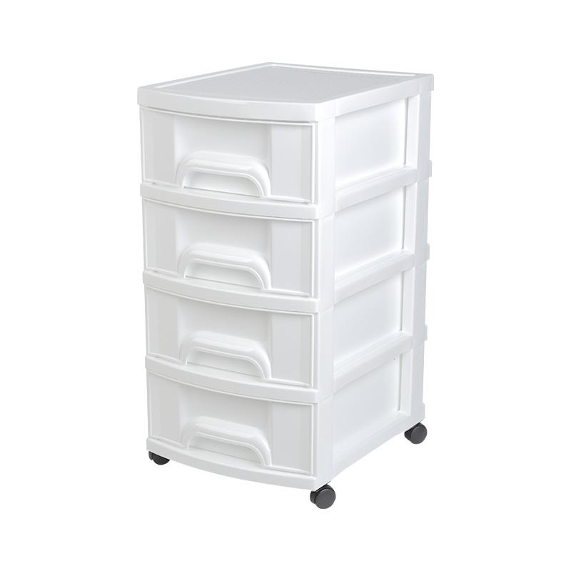 Drina Fiokar sa točkićima Drinko, 4 dela, Beli