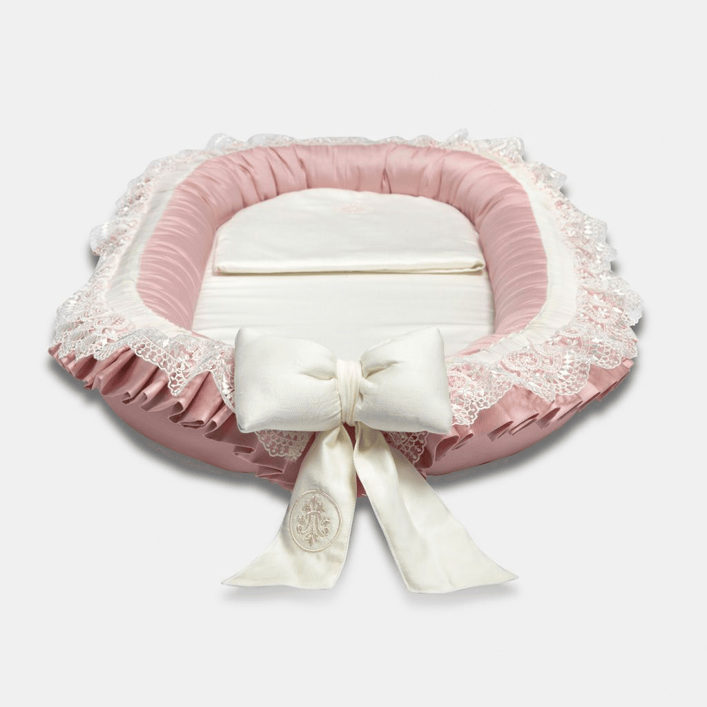 PUERRA Gnezdo za bebe roze