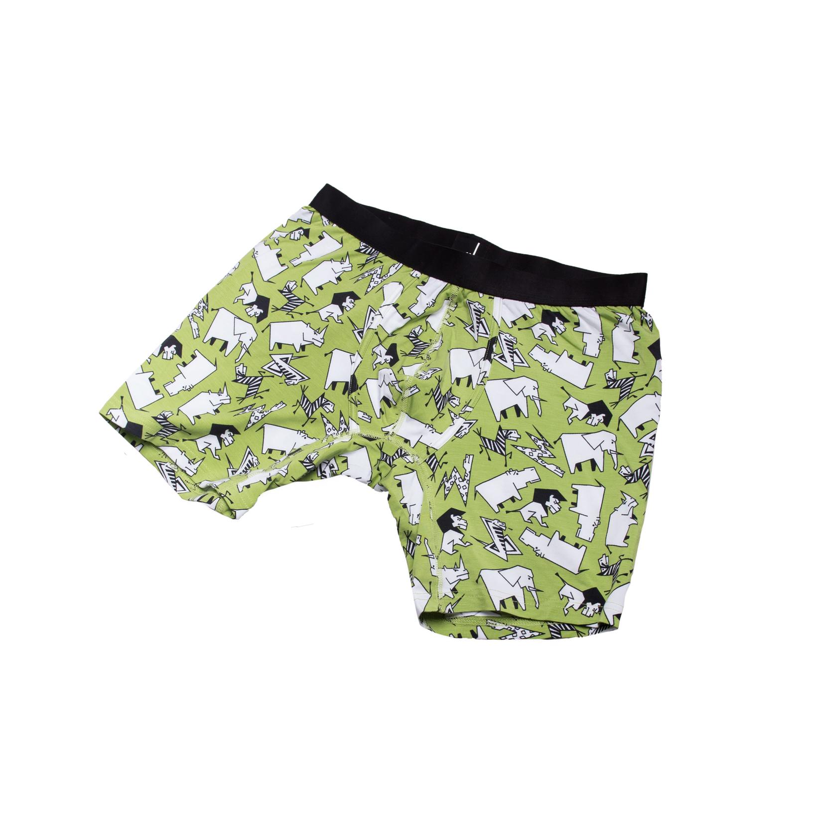 Kayapo Muške bokserice, Zelene