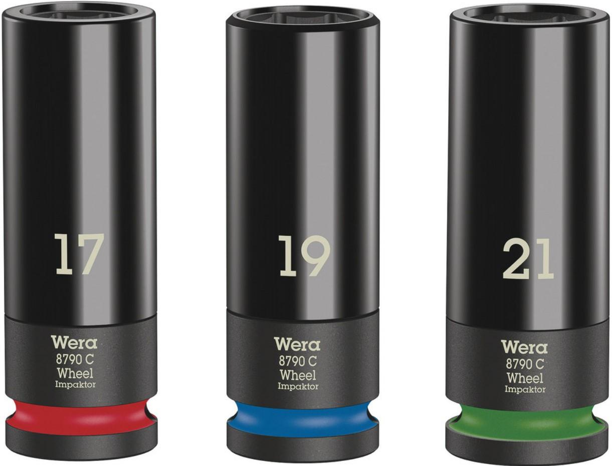 WERA Set Impact nasadnih ključeva 1/2" 3 /1ada 05004595001 crni