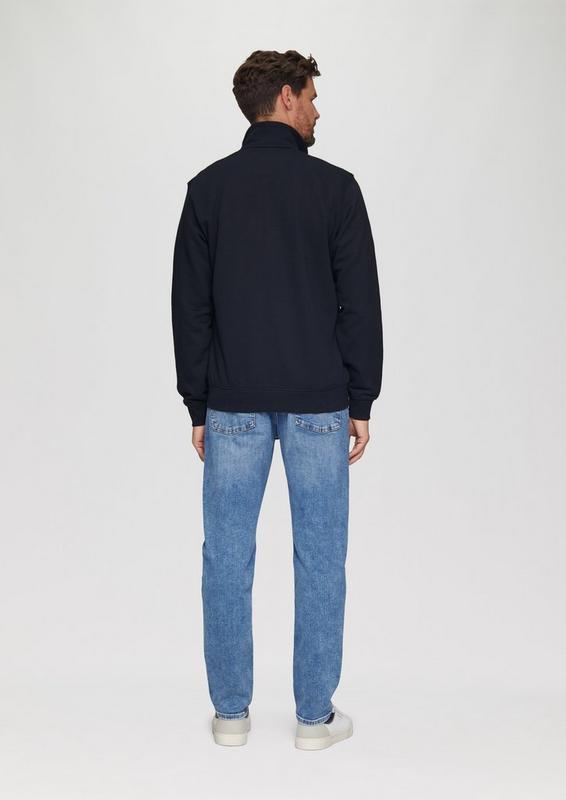 S.OLIVER Muški duks sa rajfešlusom, Teget