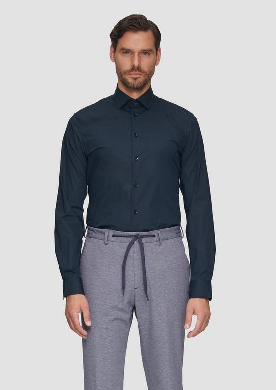 S.OLIVER Košulja Sa Dugim Rukavima Teget