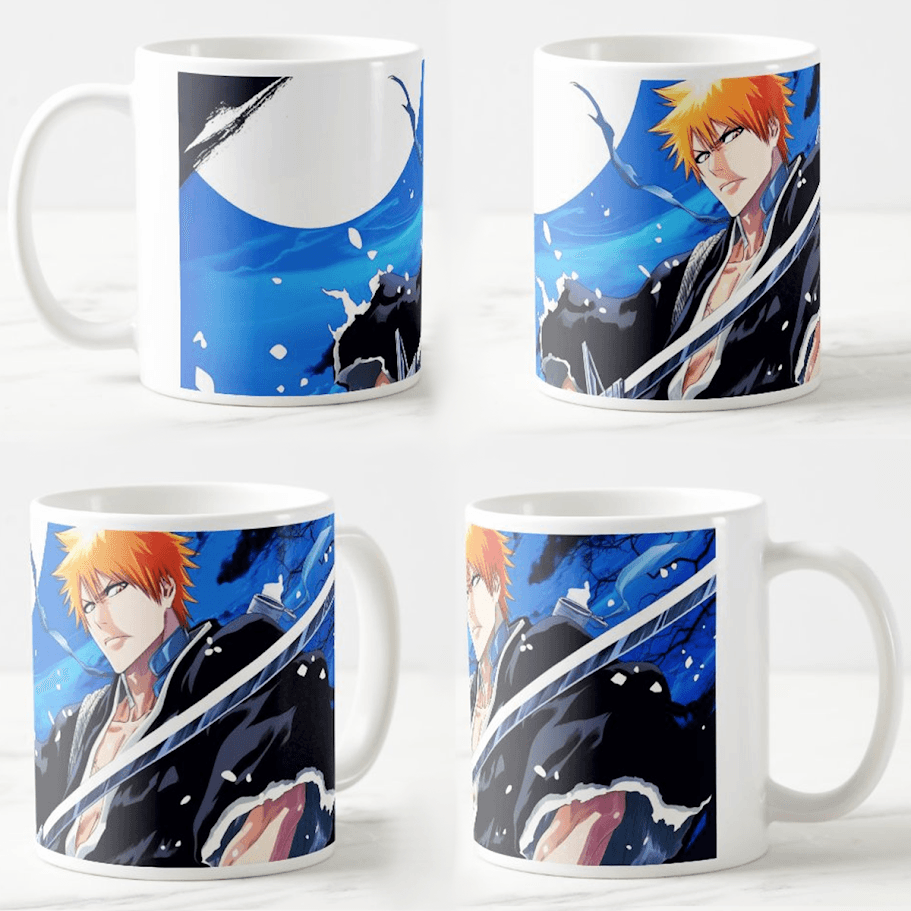 Šolja Anime Bleach, 330 ml, Bela