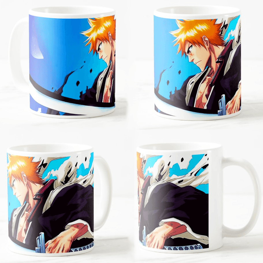 Šolja Anime Bleach, 330 ml, Bela