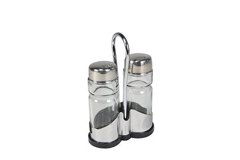 Sigma Set posuda za so i biber JIN-3038, Srebrne boje