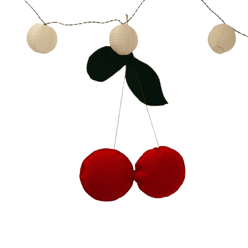 Seemly Toys Dekoracija Trešnja, Crvena
