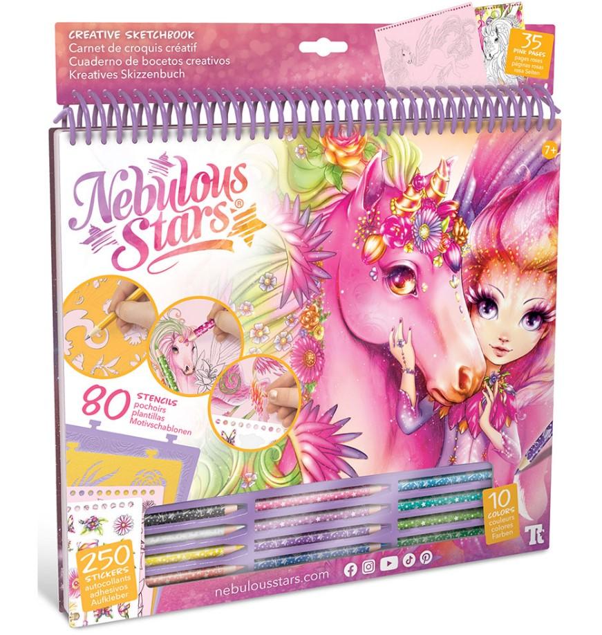 NEBULOUS STARS Kreativni blok za crtanje Magični konj Šuma