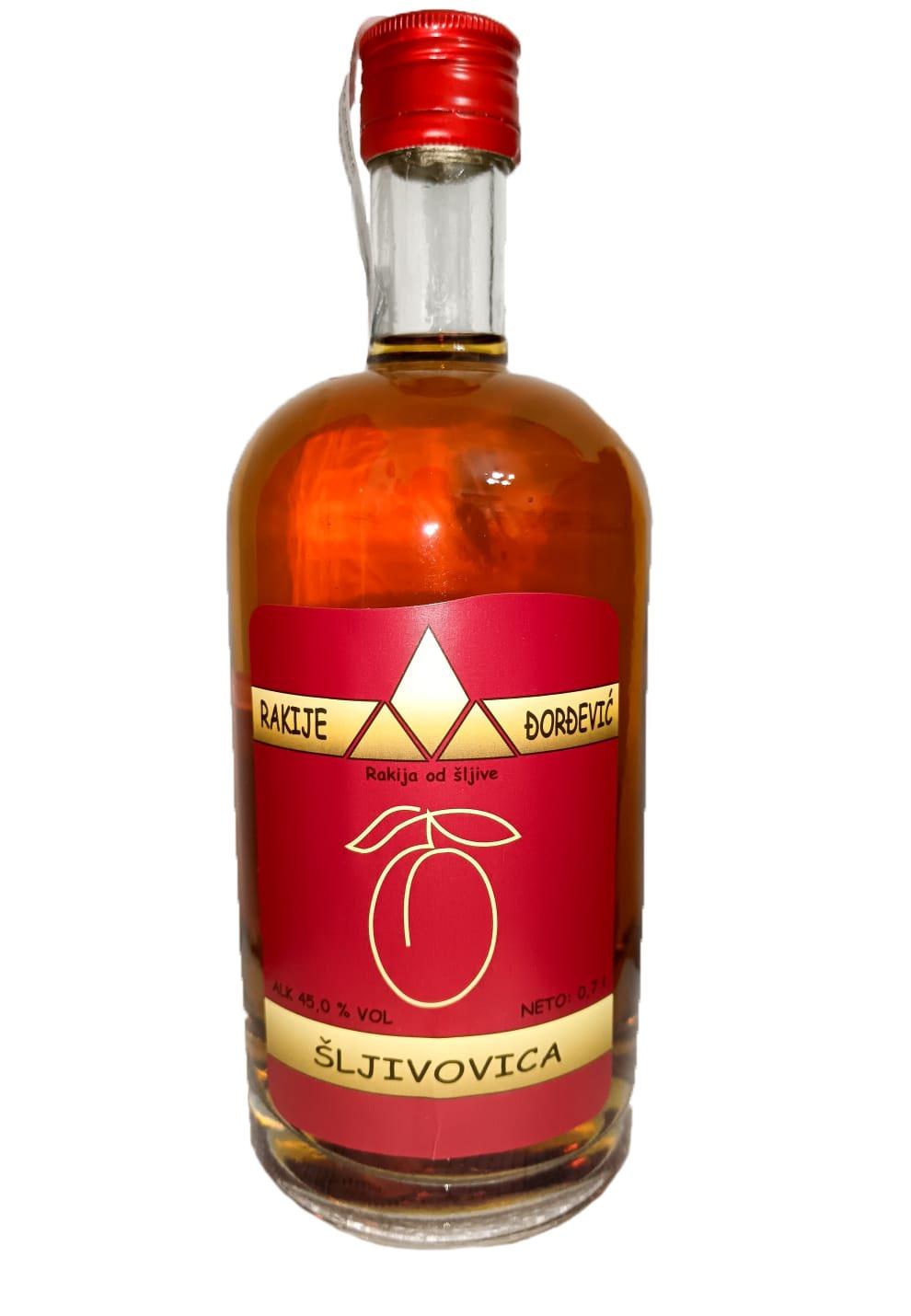 Rakija Đorđević Šljivovica, 0.7l