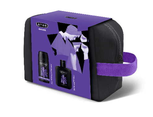 Str8 Set za muškarce Game Toaletna voda, EDT, 100 ml + Dezodorans, 150 ml + Torbica za toaletne potrepštine