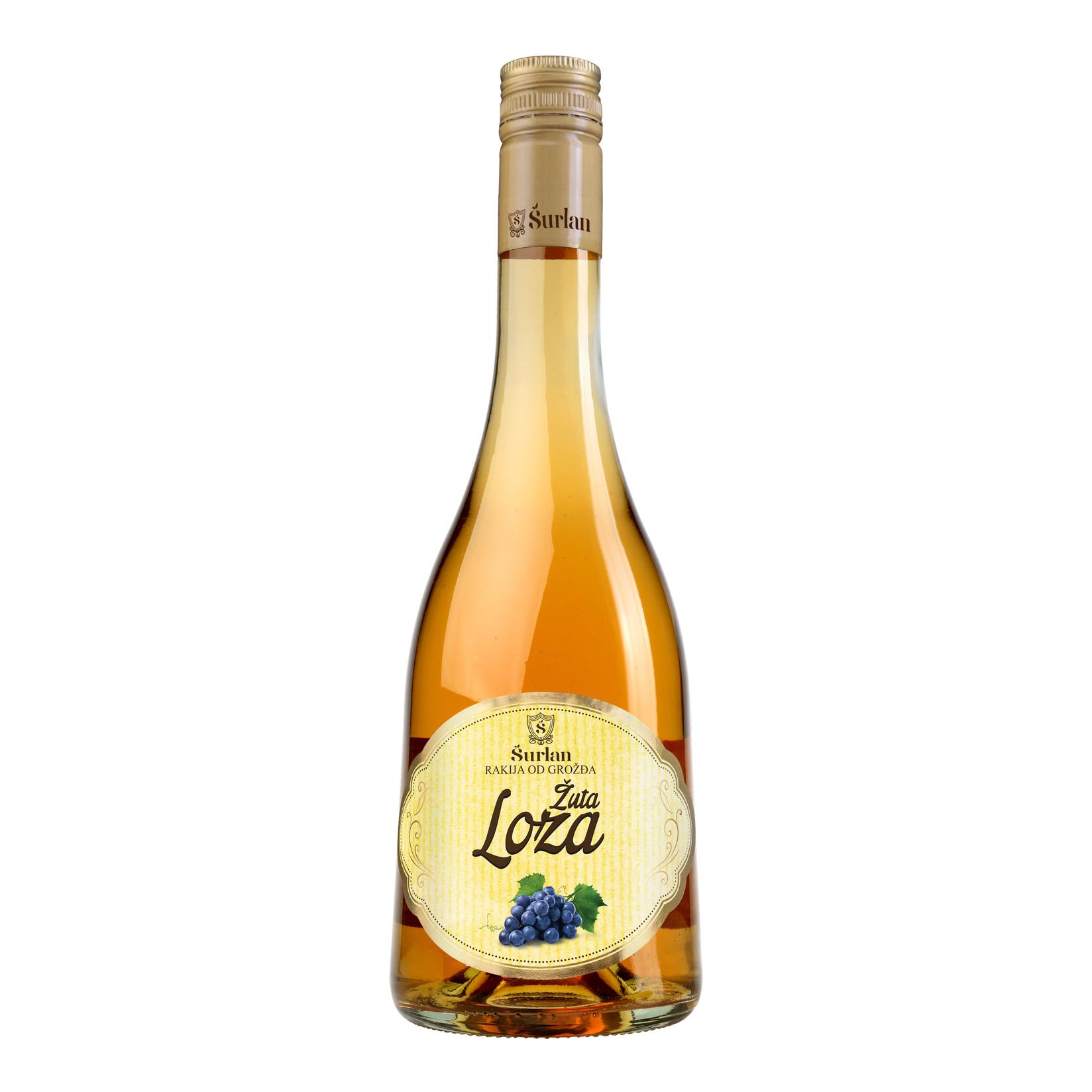 ŠURLAN Rakija Žuta Loza 0,7 l