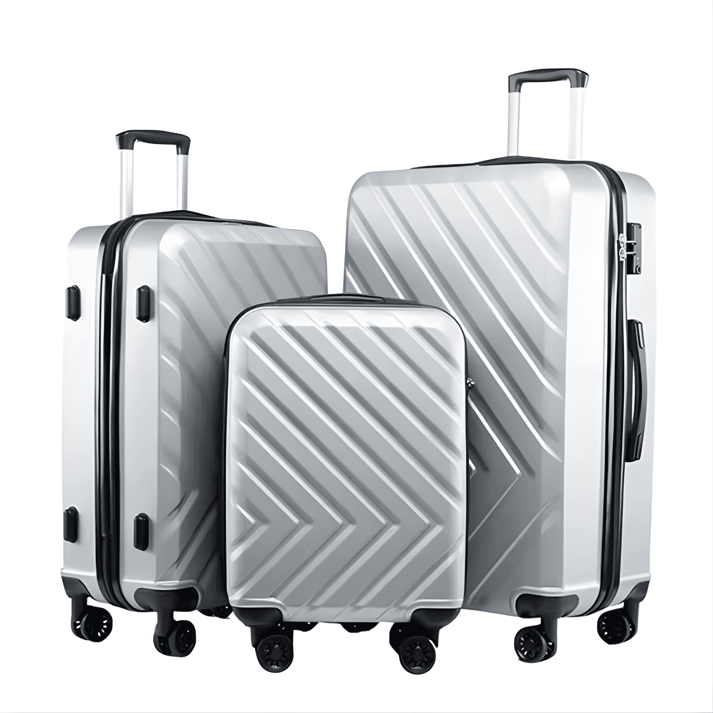 Orbita Set kofera Travel Mate, 3 komada, Sivi