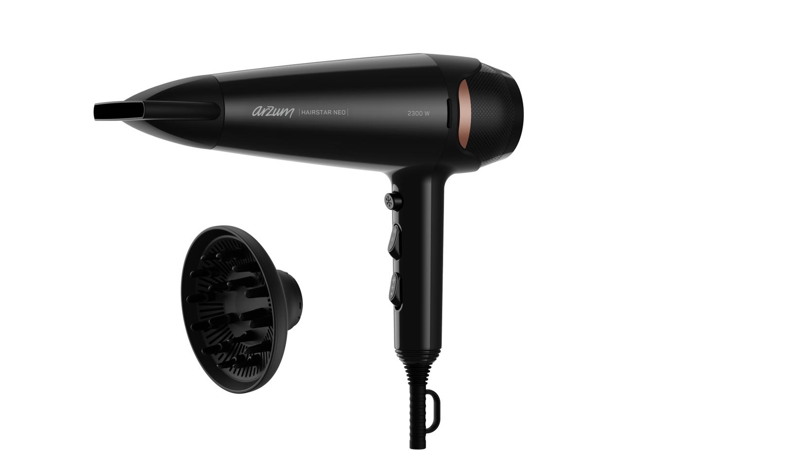 Arzum Profesionalni fen za kosu Neo, 2300W, Crni