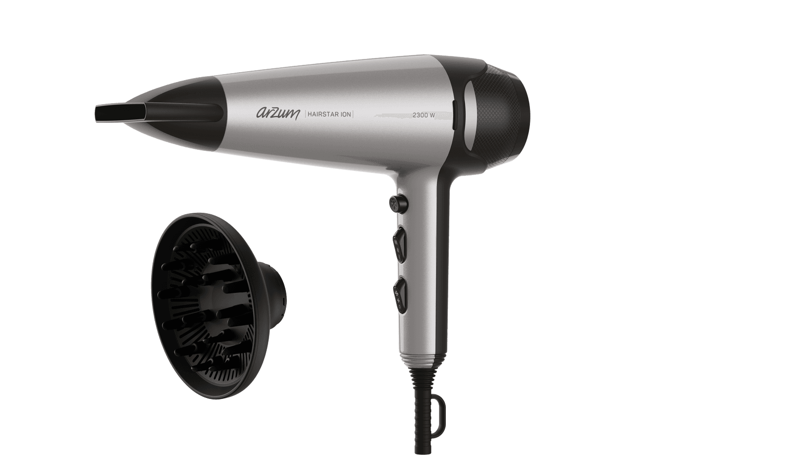 Arzum Profesionalni fen za kosu sa jonizacijom Hairstar Ion, 2300W, Sivi