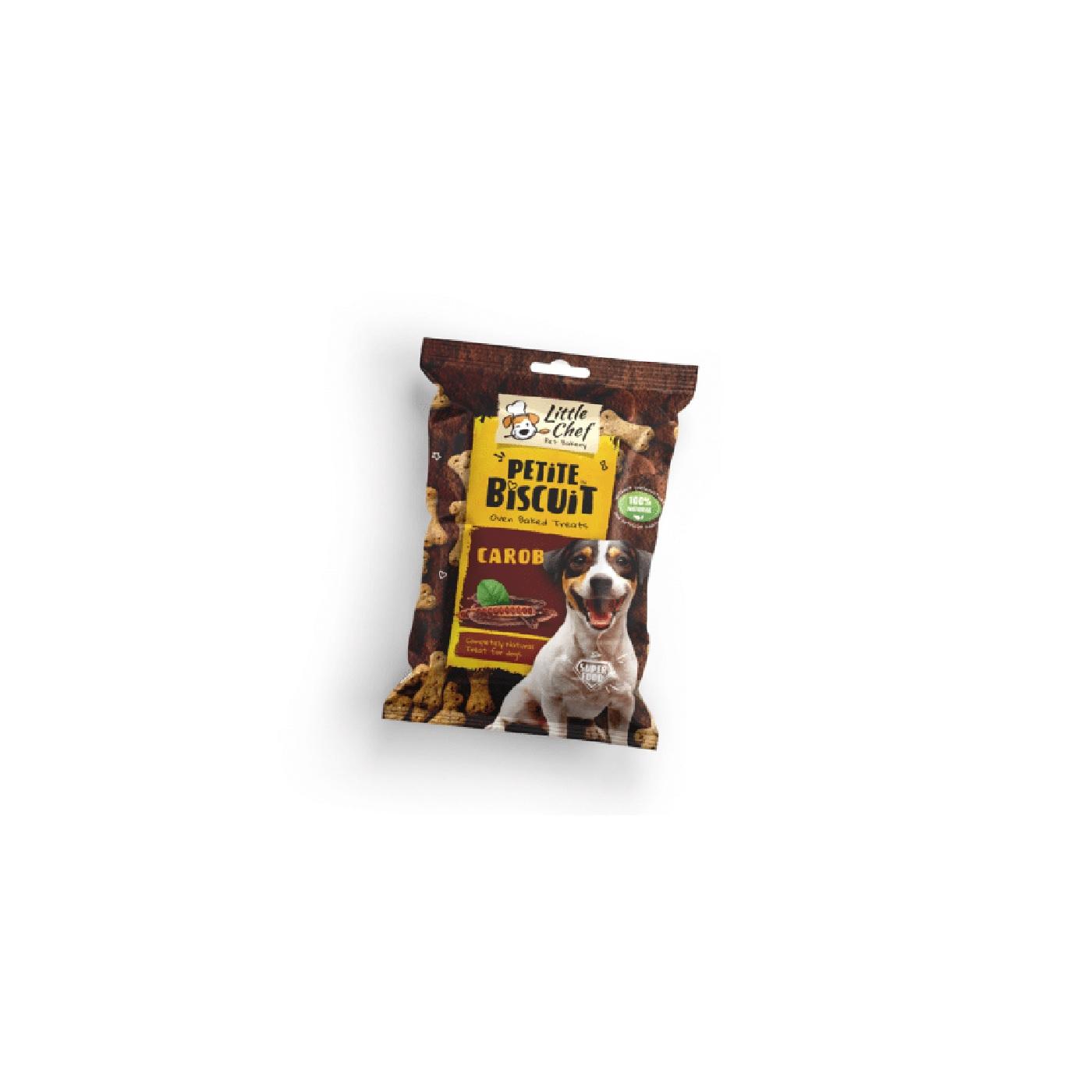LITTLE CHEF PETIT Poslastica za pse Biscuit rogač 150g