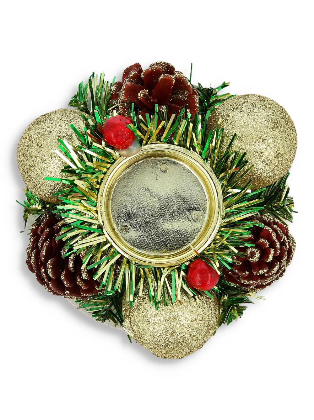 22AD43-35 Novogodišnji svećnjak