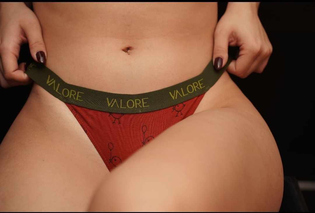 Valore Intimo Ženske tange, Pilići, Crvene