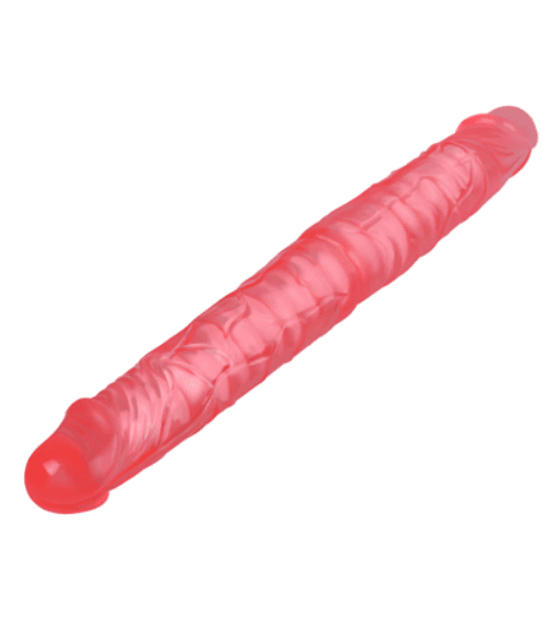 DONGI Dvostrani dildo, Roze